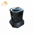 European Multi-Outlet Power Strip Vertical Tower Socket